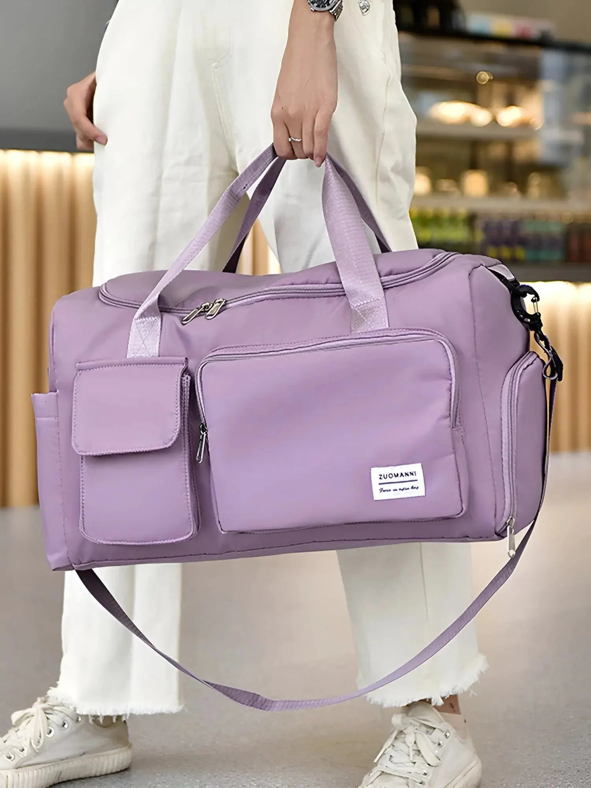 Extra-Large Waterproof Weekend Bag for Travel – Spacious Carry Bag for Short Trips, Gym and Outdoor Adventures